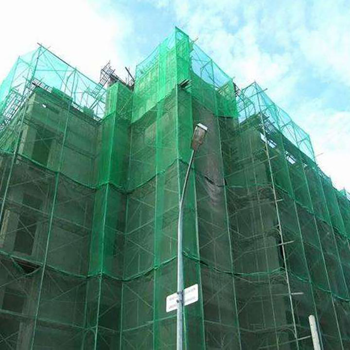 HDPE Isubu Idaabobo Abo Net Construction Plastic Safety Net